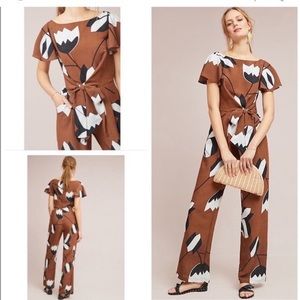 Anthropologie Eva Franco Jumpsuit Size 8